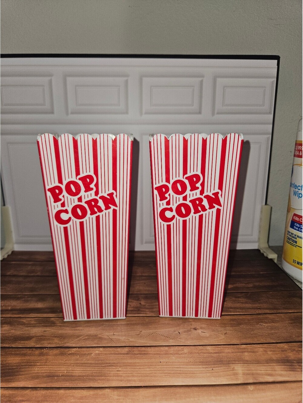 Vintage popcorn holders